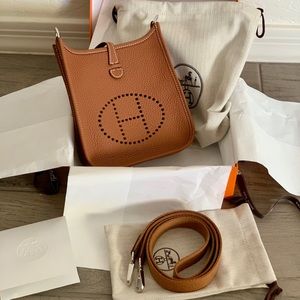 2020 Hermes Evelyne 16 tpm gold